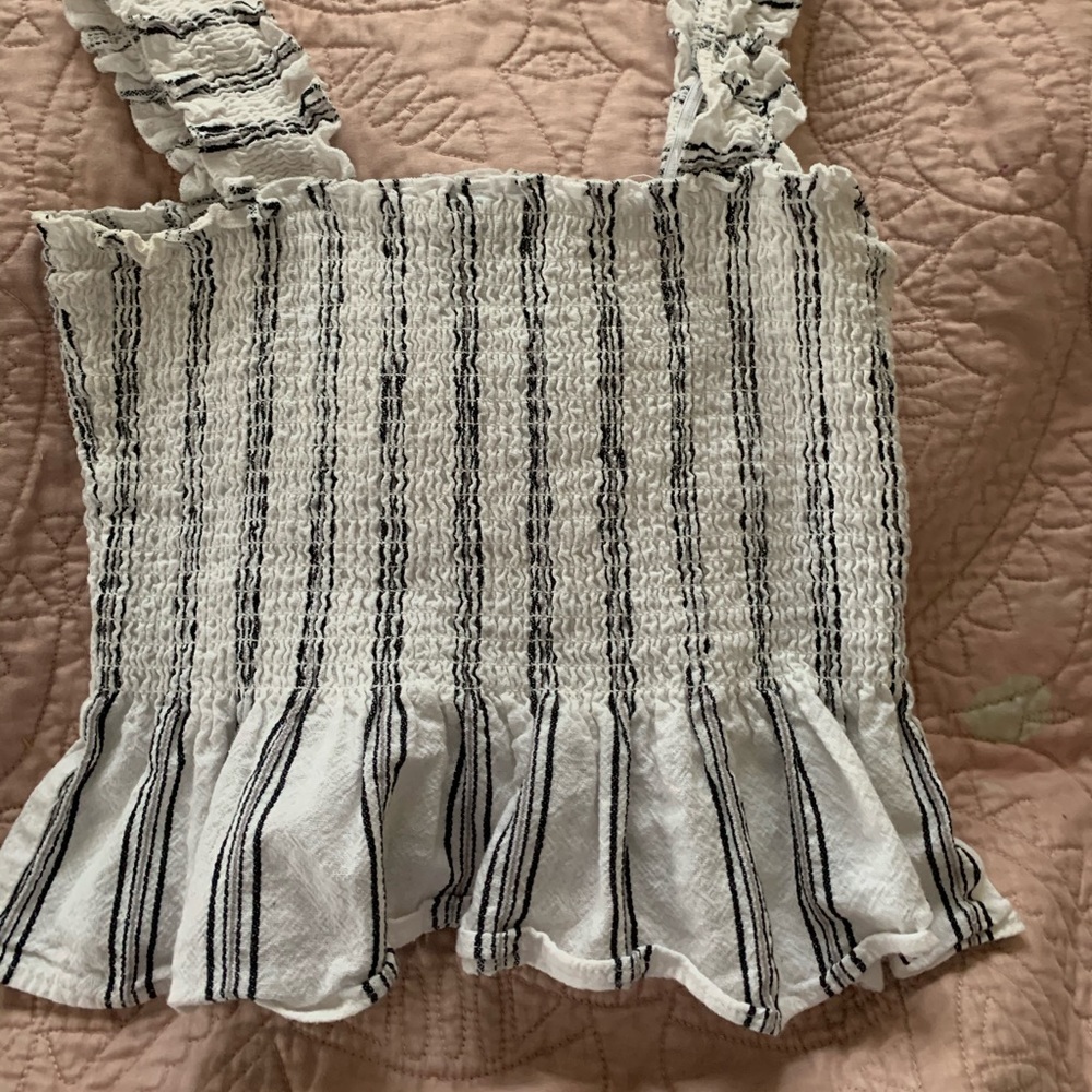 Forever 21 Ruffle Tank Top